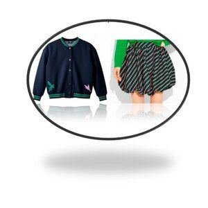 Wicked - Defy Gravity Bomber Jacket  & Skirt Set